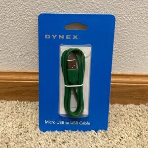 Dynex Micro USB to USB Cable NWT